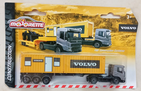 Majorette Volvo Transporter Toy Truck From Construction Series