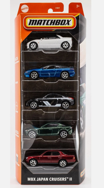 MATCHBOX 2025 MBX Japan Cruisers II 5-Pack | Lexus | Mazda