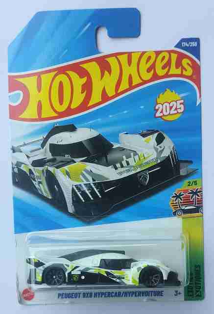 ホットシーズン HOT WHEELS C4982 EXOTICS EXOTIQUES 2/5 PEUGEOT 9X8 HYPERCAR