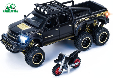 ARNIYAVALA F-150 Pickup Truck Toy 6x6 Off-Road Model 1/24 Scale