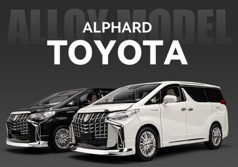 KTRS 1:18 Tyota Alph 1.18 car model sound and light pull back
