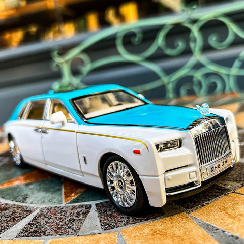 Akvanar 1:24 Rolls-Royce Phantom metal Car Diecast Sound Light