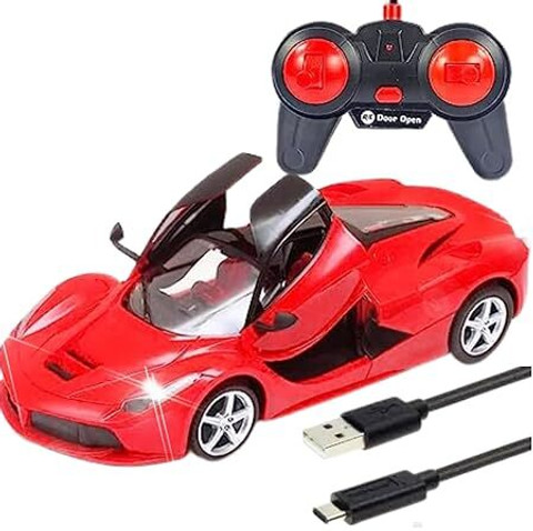 KAVANA Remote Control Car Toys for Boys USB Rechargable Racing Sports Car  RC Cars
