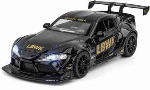 ZHASK 1:24 Zinc Alloy Diecast Metal Toyto Supra Sport Car - 1:24