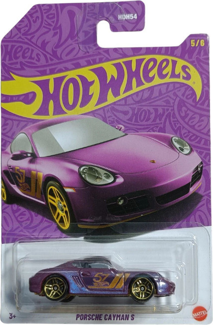 HOT WHEELS JDM30 PORSCEHE CAYMAN S 5/6 57 Anniversary - JDM30