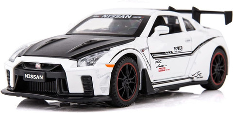 Akvanar 1:32 Nissan GTR R35 Zinc Alloy Pull Back Toy Car Die Cast