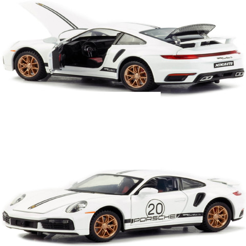 KTRS 1:32 For Porsche 911 TurboS Alloy Car Toy Car Metal Model Car