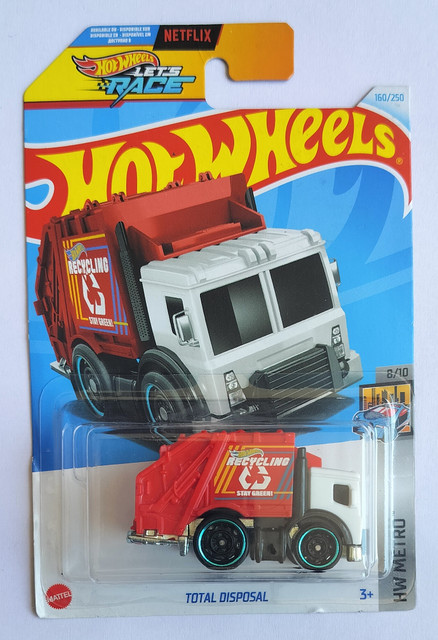 HOT WHEELS HW 8/10 TOTAL DISPOSAL 2024 EDITION HW 8/10 TOTAL