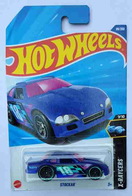 HOT WHEELS X- RAYCERS 7/10 STOCKAR TOY CAR - X- RAYCERS 7/10