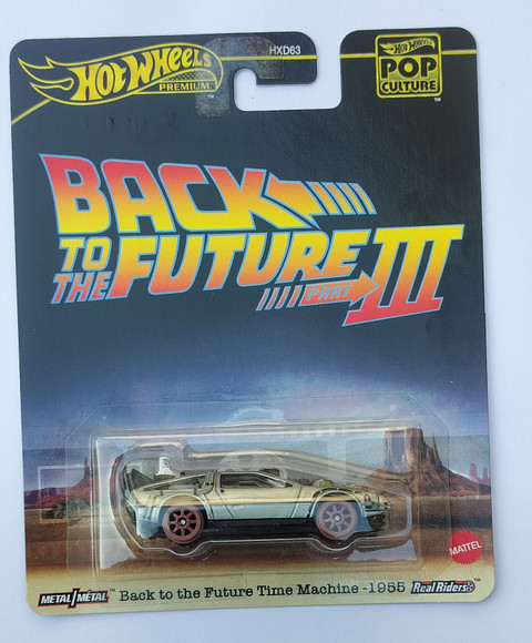 HOT WHEELS HXD63 PREMIUM BACK TO THE FUTURE TIME MACHINE1955 TOY