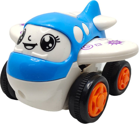 Jo Baby Unbreakable Friction Powered Toy Set of Car, Helicopter