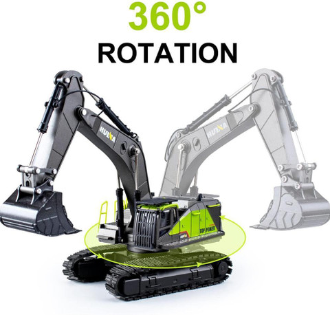 RC Excavator 1/50 Engineering ラジコン 1/50 RC Digger PC520 Electric Liftingl Excavator Engineering