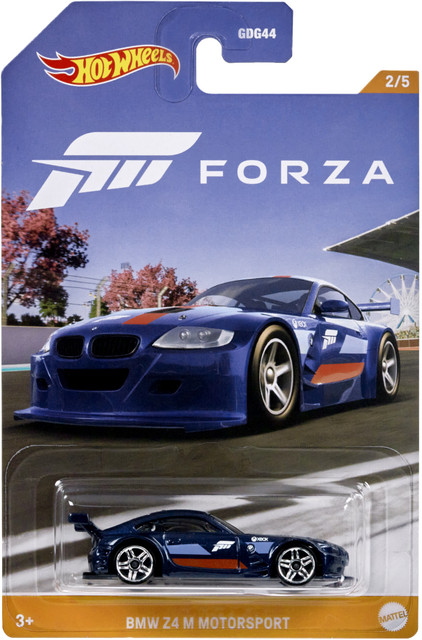 ミニカー HOT WHEELS  BMW645Ci HOT WHEELS 1:64 Scale Cars - BMW Z4 M MOTORSPORT for Ages 3+ Yrs