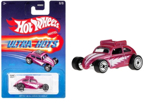 HOT WHEELS CUSTOM VOLKSWAGEN BEETLE,ULTRA HOTS,DIE-CAST TOY