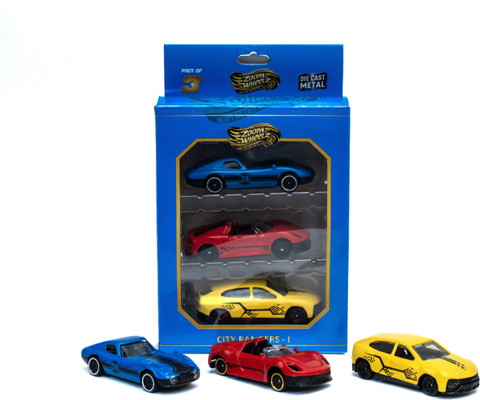 Toyspree Zoom Wheelz Die Cast Metal Car Assorted Color Models