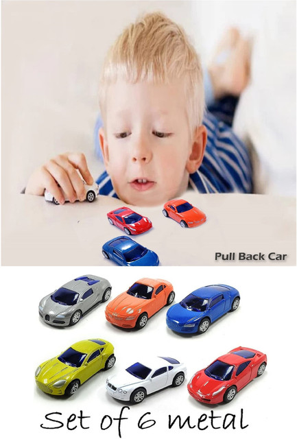 Metal Set Small Toy Cars CAMPSLE 50 Pcs Mini Metal Toy Cars For