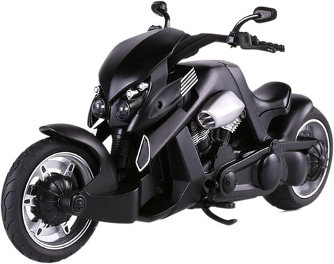 Magicwand Die-Cast Metal 1:14 Ghost Rider Motorcycle, Pull Back