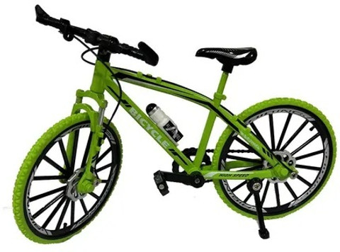 Model Mountain Bike Toy Tiny Diecast Mountain Bike 1:8 Scale Mini Bicycle Model Racing Metal  Ornament Mountain Bike
