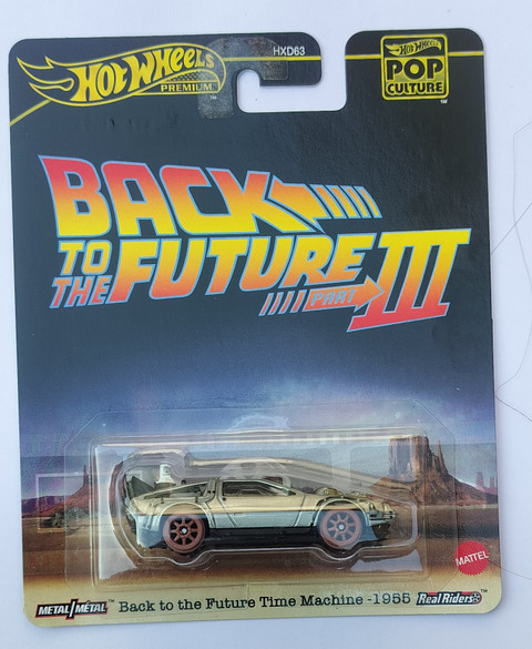HOT WHEELS HXD63 PREMIUM BACK TO THE FUTURE TIME MACHINE1955 TOY