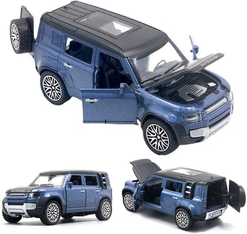 Toyco 1:32 Scale Alloy Die-Cast Metal SUV Car Toy for Kids Open Door  Pull Back