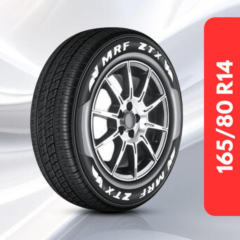 MRF ZTX-A1 165/80 R14 85T ( SET OF 2 ) 4 Wheeler Tyre Price in