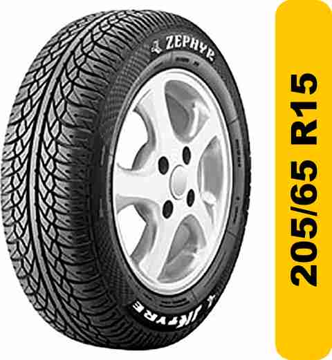 JK TYRE 205/65r15 Zephyr 4 Wheeler Tyre Price in India - Buy JK