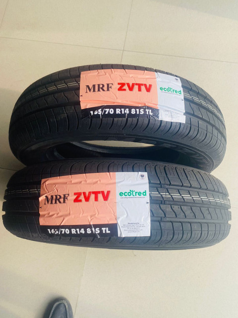 MRF ZVTV ECOTRED 165/70 R14 81S (SET OF 2 ) 4 Wheeler Tyre Price