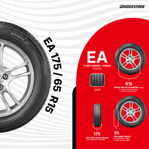 BRIDGESTONE EP150 4 Wheeler Tyre Price in India - Buy BRIDGESTONE