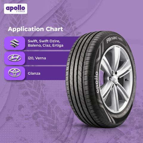 Apollo 88H ALNAC 4G TL 4 Wheeler Tyre Price in India - Buy Apollo