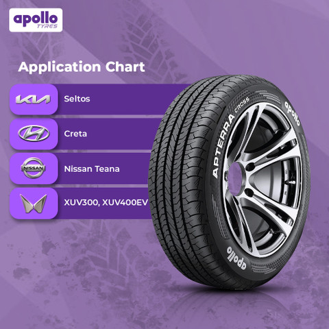 Apollo APTERRA CROSS 4 Wheeler Tyre Price in India - Buy Apollo