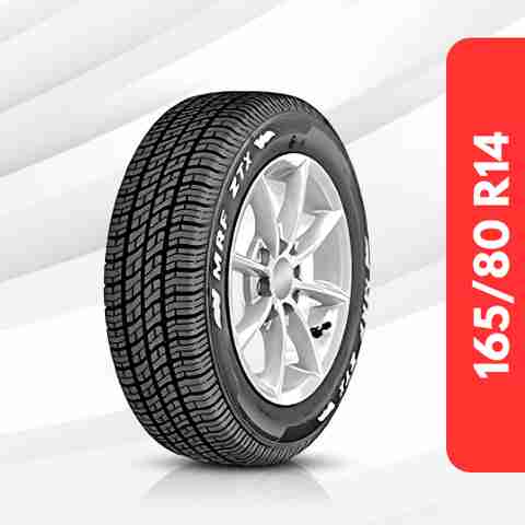 MRF ZTX 165/80 R14 85T 4 Wheeler Tyre Price in India - Buy MRF ZTX