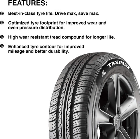 JK TYRE Teximax 165/65 R14 TL 4 Wheeler Tyre Price in India - Buy