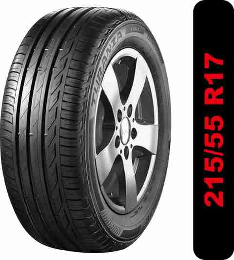 BRIDGESTONE 215/55R17 4 Wheeler Tyre Price in India - Buy