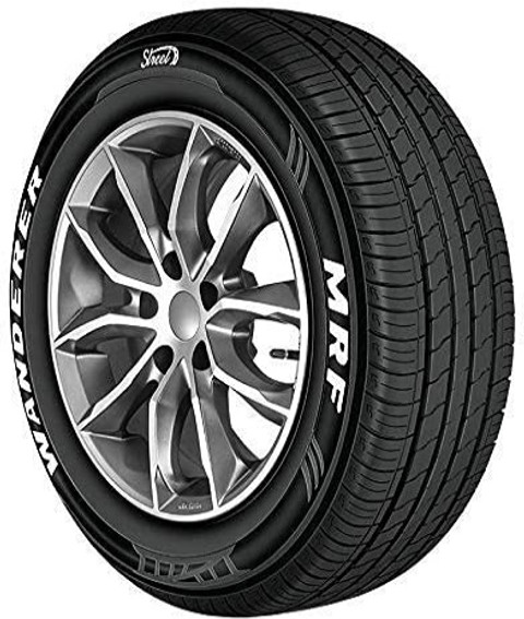 MRF 195/60R16 89H WANDERER STREET TUBE LESS CAR TYRE 4 Wheeler