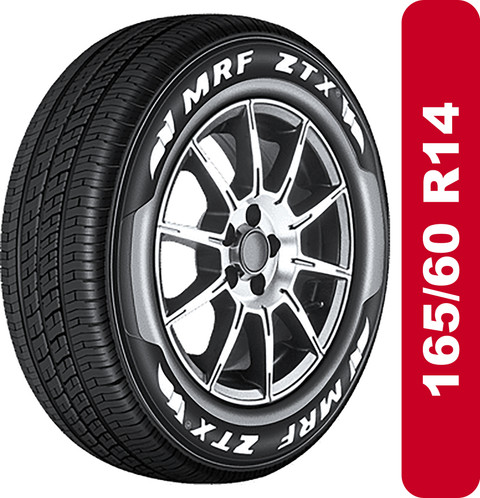 MRF ZTX-A1 165/80 R14 85T ( SET OF 2 ) 4 Wheeler Tyre Price in
