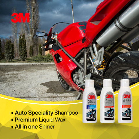 3M Bike Care Kit Car Washing Liquid