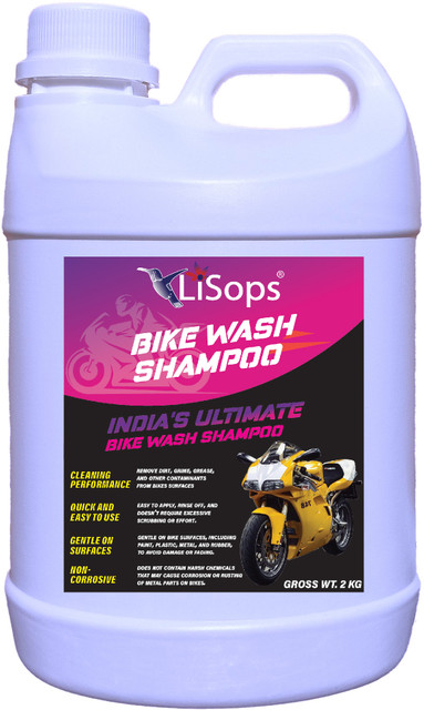 LiSops Ultimate Bike Wash Shampoo Car Washing Liquid Price in