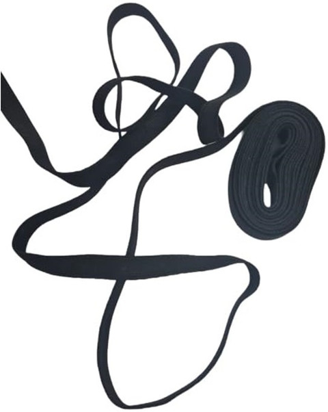 ZENITH 1/2 Half inch Wide Black Elastic for Tailoring