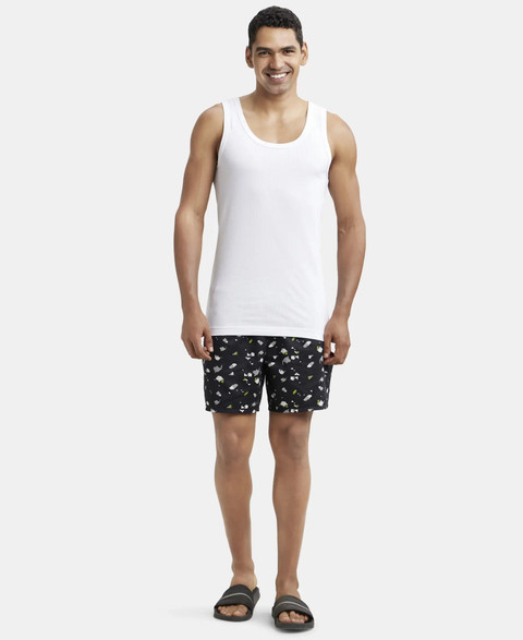 チコ　MZ VST BLK XL JOCKEY Men Vest - Buy White JOCKEY Men Vest Online at Best Prices