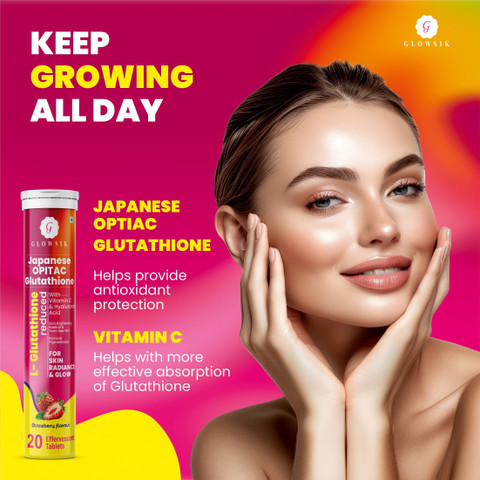 japanese opitac glutathione tablets G GLOWSIK -600mg Japanese Opitac Glutathione Effervescent Tablet, Acne Free  , Glowing Skin