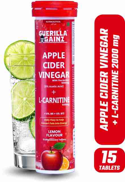 benefits of apple cider vinegar and l carnitine guerilla gainz + helps Convert fat into Energy 15 Effervescent Price in India Turmeric for Weight Loss: skin-radiance-supplement Select Size:DORMANT 4