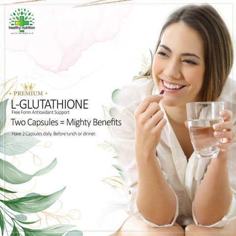 neurobiologix glutathione plus Healthy Nutrition L-Glutathione 90 Caps for Glowing Skin | Dark Spots |  Immune System (Pack of 2) Price in India - Buy Healthy Nutrition L- Glutathione 90 Caps for Glowing Skin