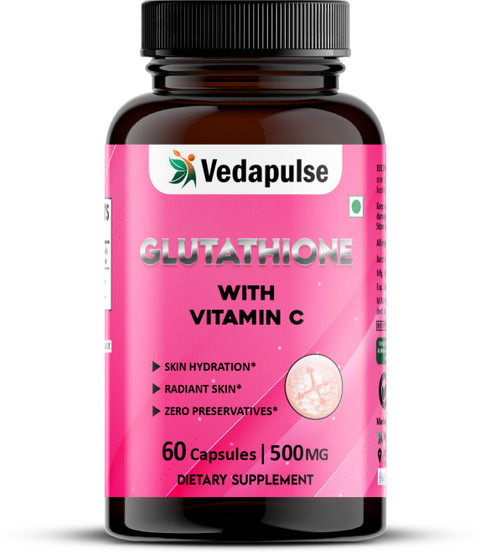glutathione and vitamin c pills Liposomal 3000 + Antioxidant Support 90 Caps Glutathione Caps with Vitamin C
