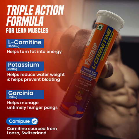 l carnitine bloating FAST&UP L-CARNITINE 3000 MG - TRIPLE ACTION FORMULA FOR FASTER FAT BURN  Price in India - Buy FAST&UP L-CARNITINE 3000 MG