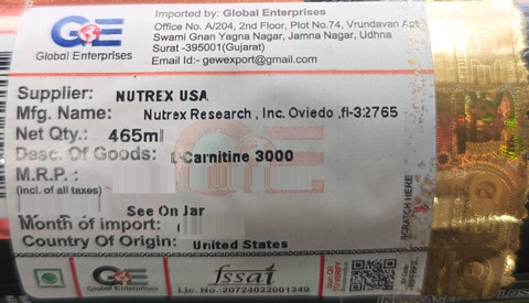 nutrakey l carnitine 3000 reviews L-Carnitine 3000