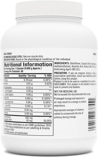 gnc glutathione 500mg GNC Glutathione 500mg For Clear & Radiant Skin | For Men & Women | 60  Capsules Price in India - Buy GNC Glutathione 500mg For Clear & Radiant  Skin