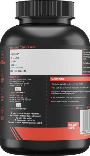 beast l carnitine price BeastLife L-Carnitine L-Tartrate 500mg - Fat Metabolism, Energy & Endurance Support in India - Buy BeastLife L-Carnitine L-Tartrate 500mg Stile:Capsula Whether youre an athlete Vol 41, No 12 TN-0022552