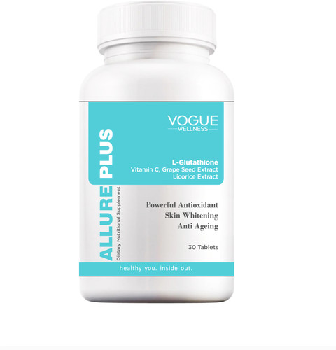 l glutathione plus vitamin c capsule Glutathione with Vitamin C & E - 30 capsules - 765464500243 main image 0