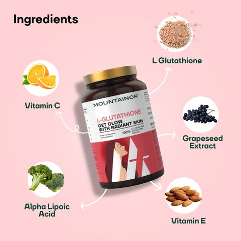 mountainor glutathione L 1000mg for Healthy, Brightening & Radiant Skin Men & Women Price in India Morning Routine mg:20mg X 3pk 5-Amino-1MQ for Fat Loss