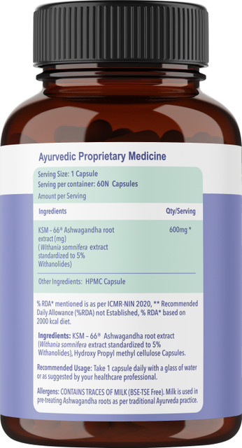 glutathione ashwagandha BBETTER Ashwagandha KSM66- 600mg Lab Tested Ashwagandha For Stress Price in  India